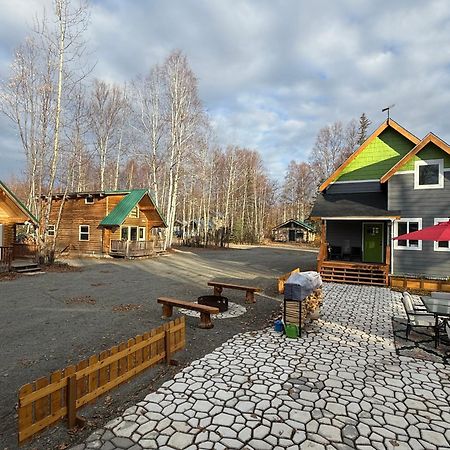 Talkeetna Log Cabin With Hot Tub Unit 1 Екстериор снимка