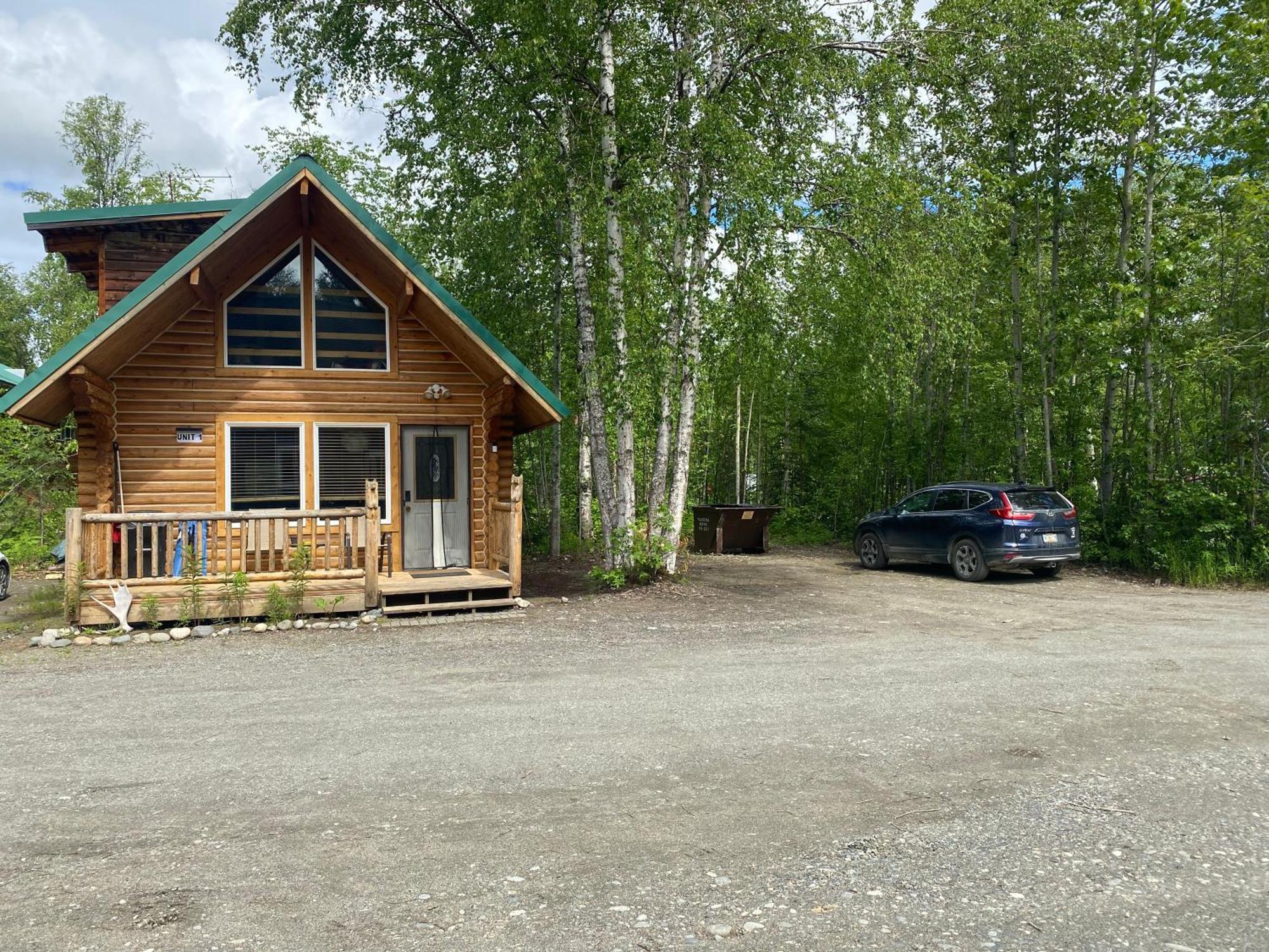 Talkeetna Log Cabin With Hot Tub Unit 1 Екстериор снимка