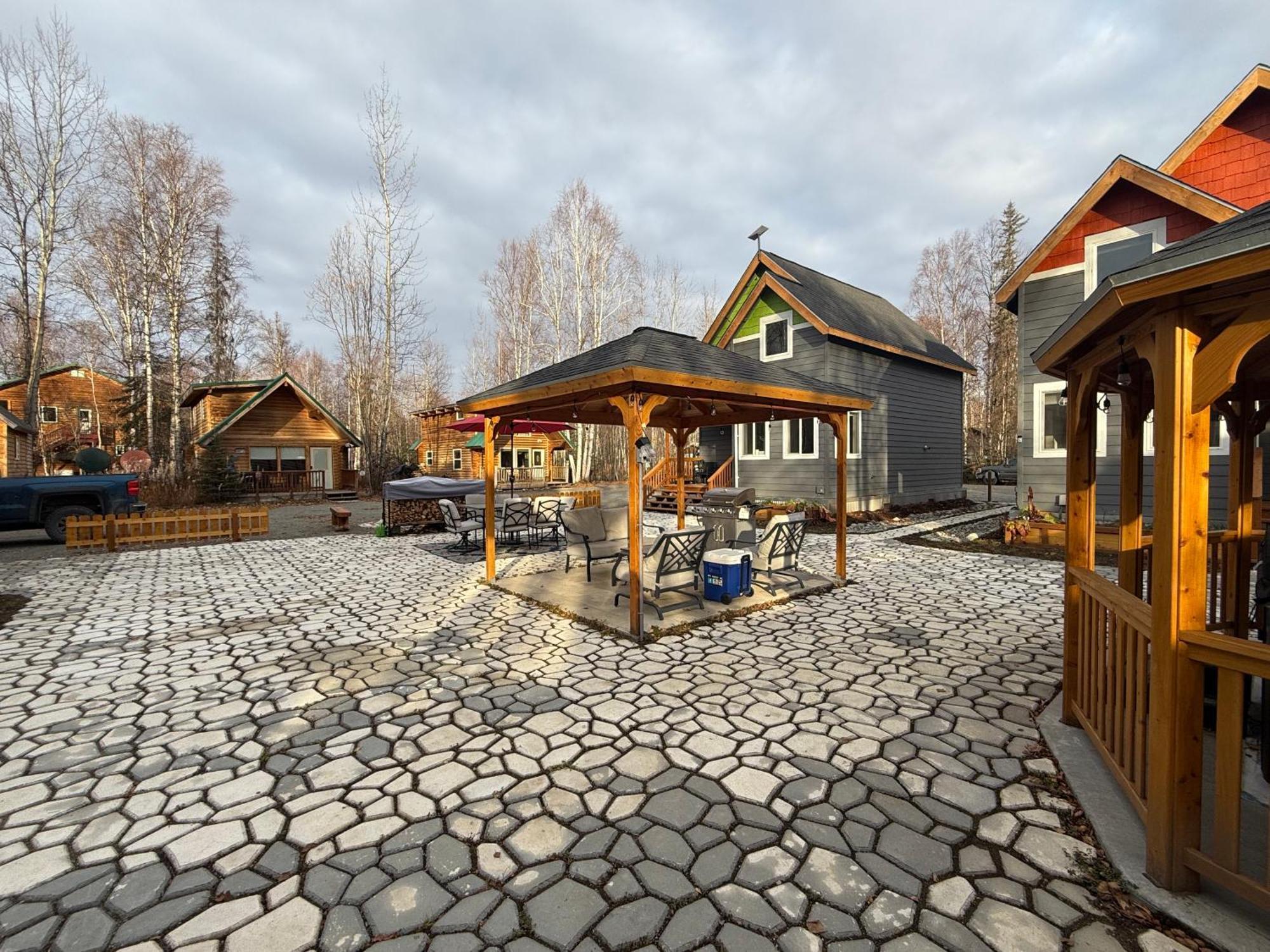 Talkeetna Log Cabin With Hot Tub Unit 1 Екстериор снимка