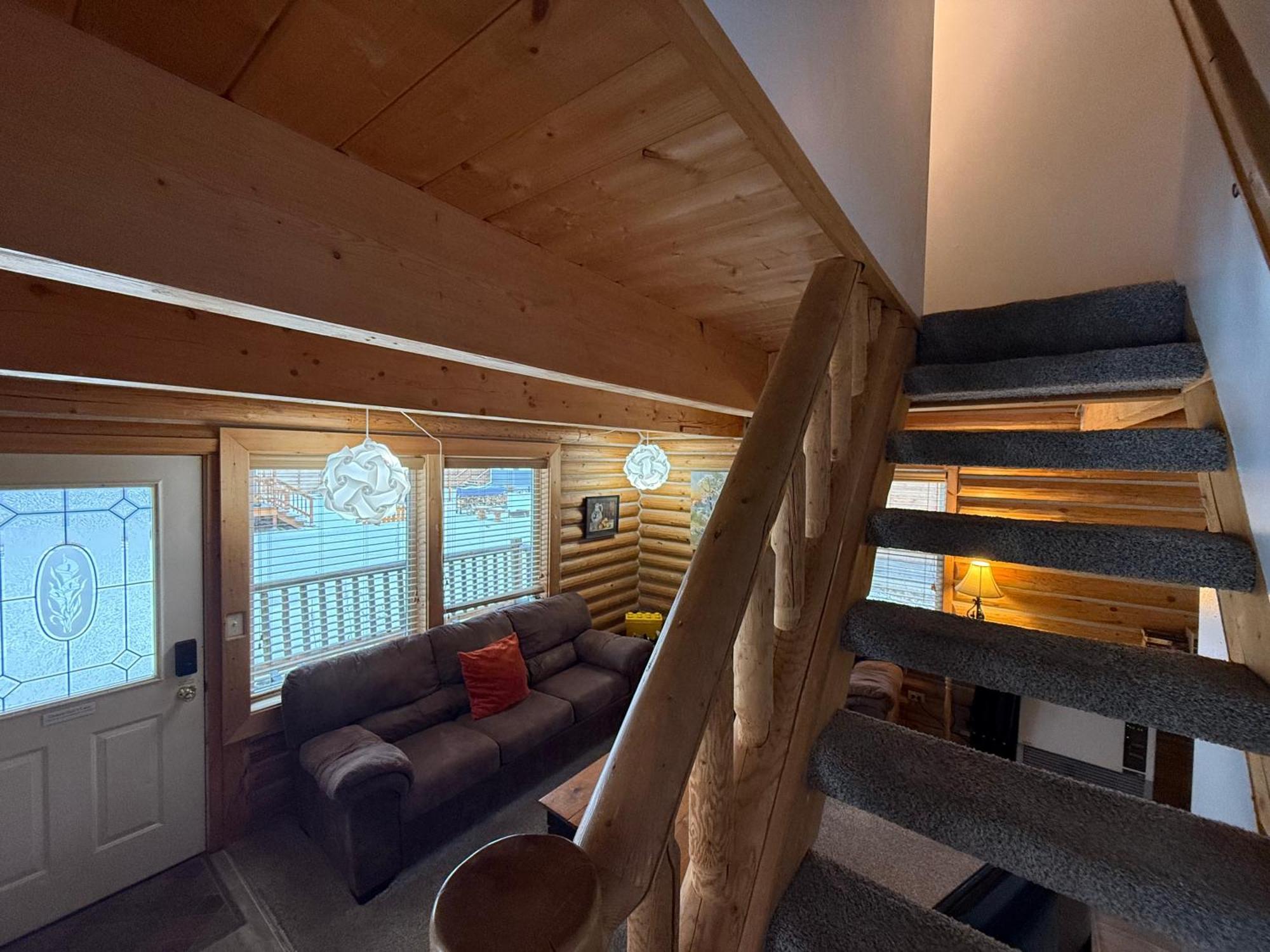 Talkeetna Log Cabin With Hot Tub Unit 1 Екстериор снимка