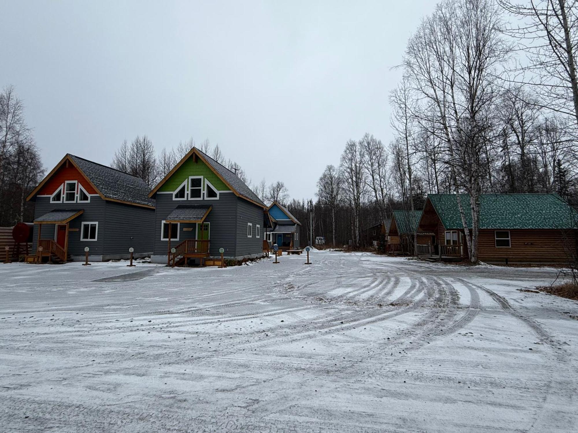 Talkeetna Log Cabin With Hot Tub Unit 1 Екстериор снимка