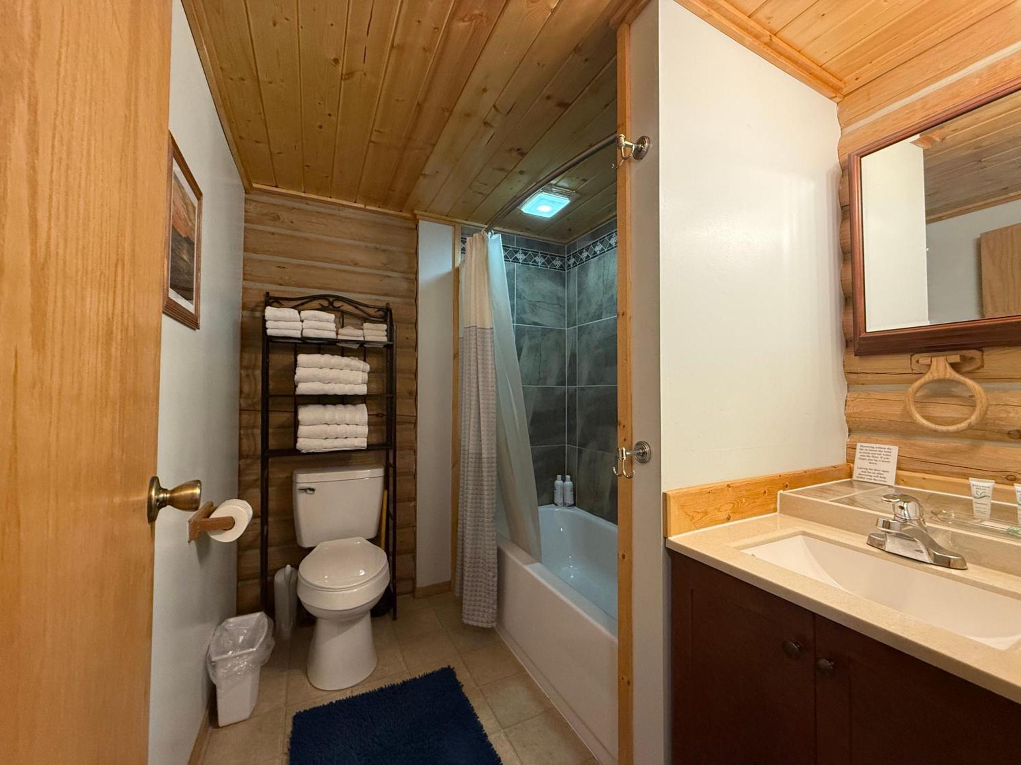 Talkeetna Log Cabin With Hot Tub Unit 1 Екстериор снимка